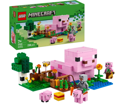 Klocki LEGO® LEGO Minecraft 21268 Dom prosiaczka